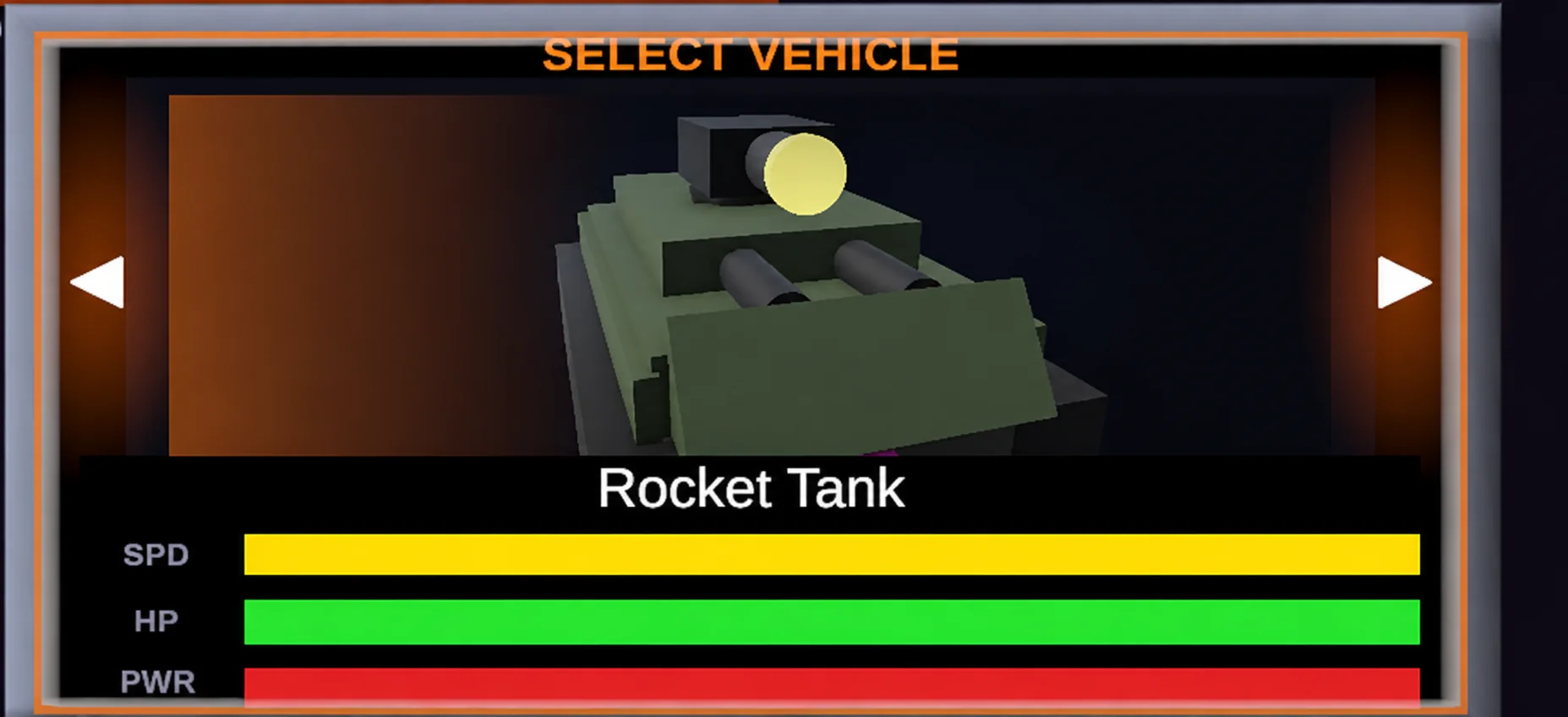 MonsterBash rocket tank vehicle